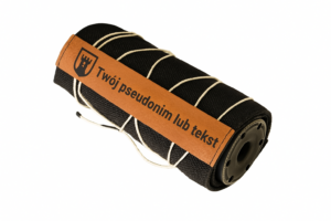 Spersonalizowana osłona termiczna tłumika Fortification Arms - własny tekst i logo (Black)