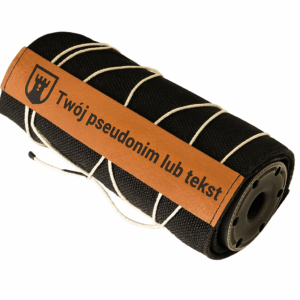 Spersonalizowana osłona termiczna tłumika Fortification Arms - własny tekst i logo (Black)