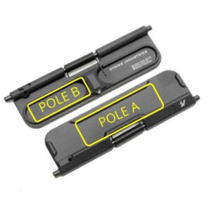Grawerowana Klapka okna wyrzutnika łusek / Dust Cover - Aluminiowa - (STRIKE INDUSTRIES)